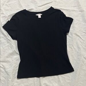 Joe Fresh Black Short Sleeve Tee